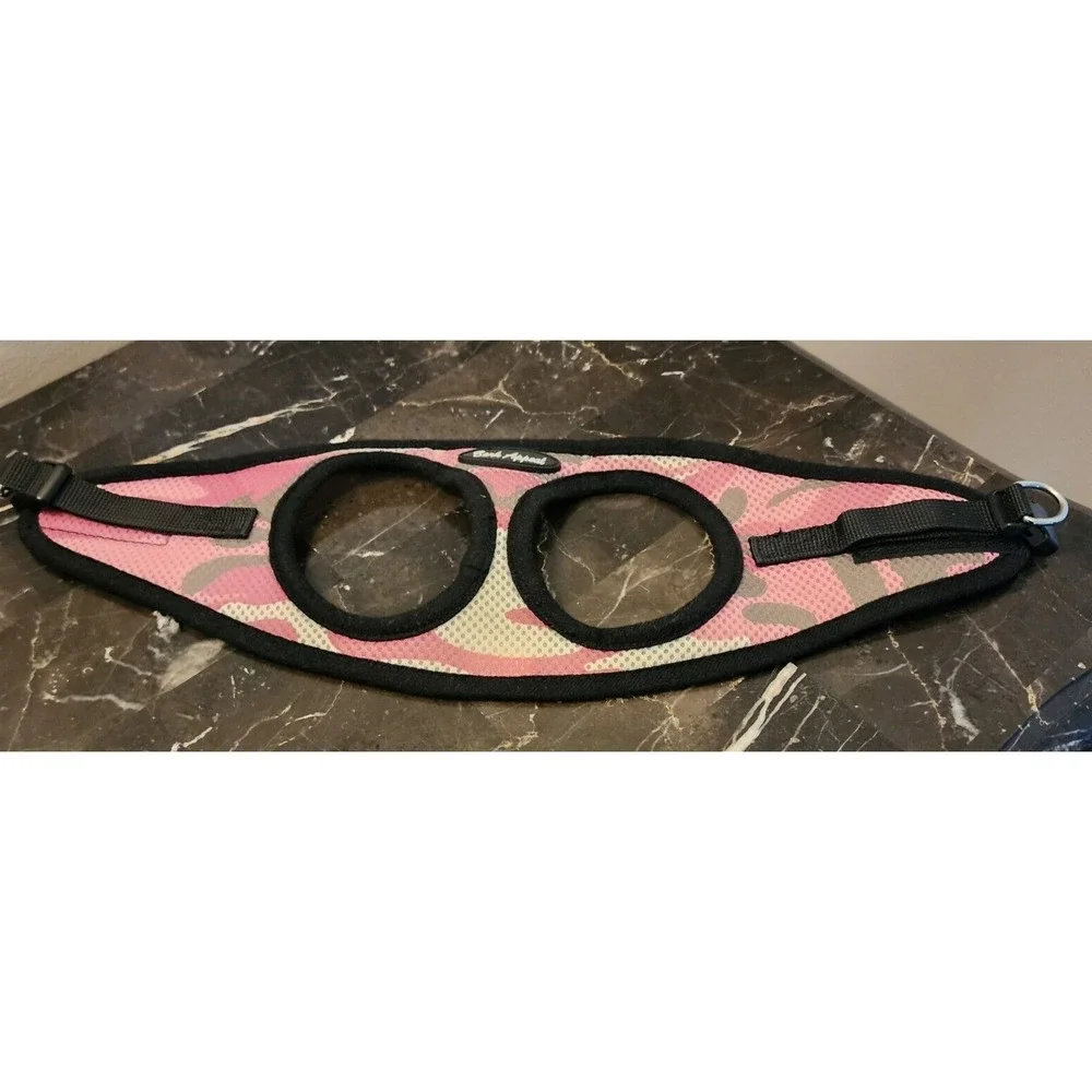 Bark Appeal Step in Dog Harness Size Small in Camouflage Pink Print